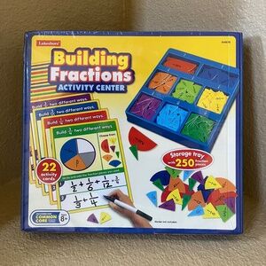 NEW Lakeshore Building Fractions Activity Center Math Educational Home School
